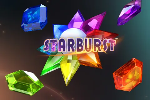 Starburst kleurrijke edelstenen slot